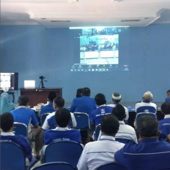 Musda V PAN yg laksanakan secara virtual serentak 